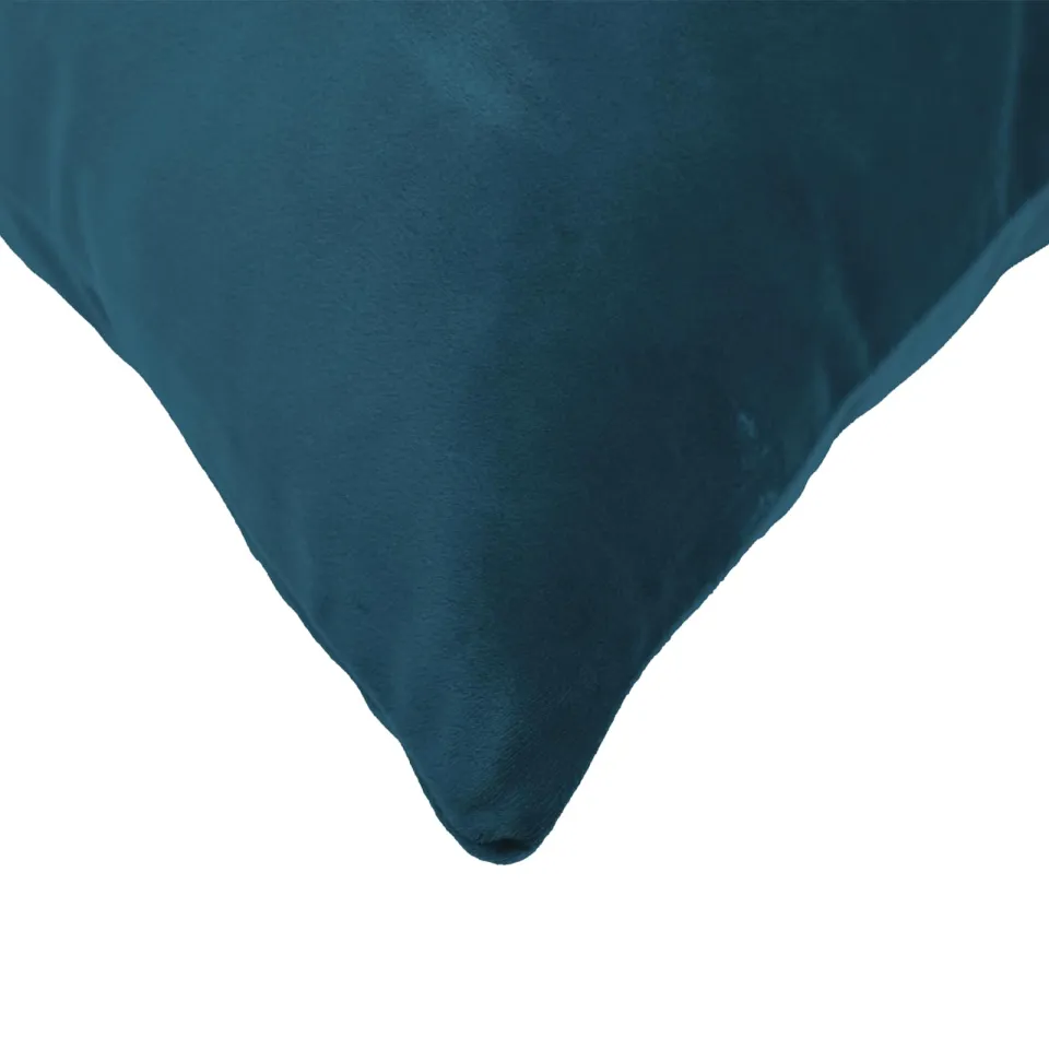 vidaXL Kussensloop 6 st HEERLEN Blauw 55 x 55 cm fluweel, foto 4