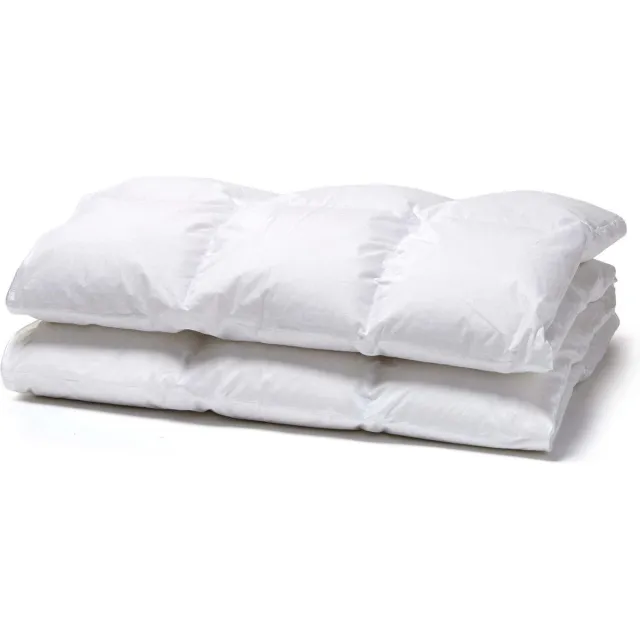 White Cloudz Donzen dekbed Graz - 90% eendendons - 260 x 240 - Zomer Wit