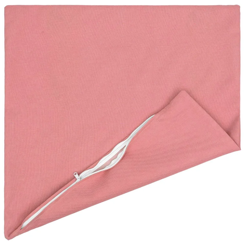 vidaXL Kussensloop 6 st HEERLEN Roze 65 x 65 cm Stof, foto 4