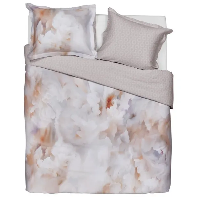 Moooi Dekbedovertrek Silk Bombis Pearl - 200x200/220 cm - 100% katoensatijn - incl. instopstrook