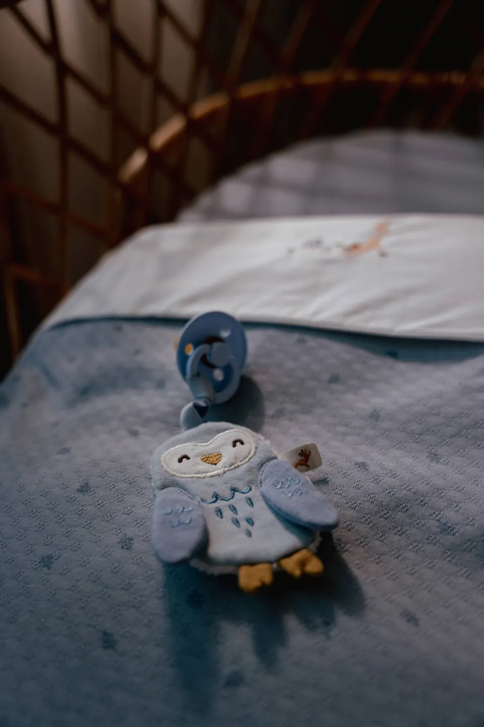 Little Dutch ledikantdeken Pure Denim Blue blauw, foto 4