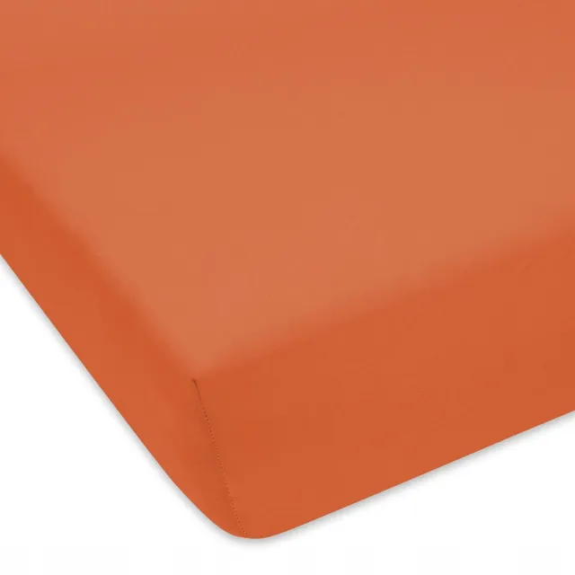 Designpremium Jersey Hoeslaken Bruin voor Kinderbed 60x120 cm - Duurzaam & Zacht