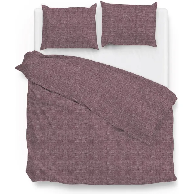 Zohome Lino Dekbedovertrek - Wine Red, foto 2