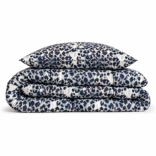 Eleganzzz Eazy Dekbed zonder Overtrek Inclusief Kussensloop Ice Leopard Multi 140x200cm - Panterprint Dekbed - Wasbaar Dekbed - Hoesloos Dekbed - All Year Dekbed - Eenpersoons Dekbed