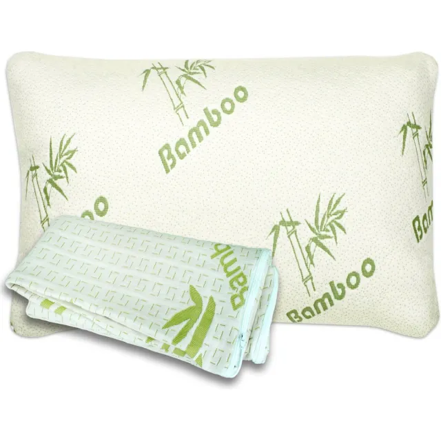Litalente Bamboe Kussensloop - Bamboe Kussenbeschermer 60x70 - Cool Comfort - Antibacteriële werking Wit