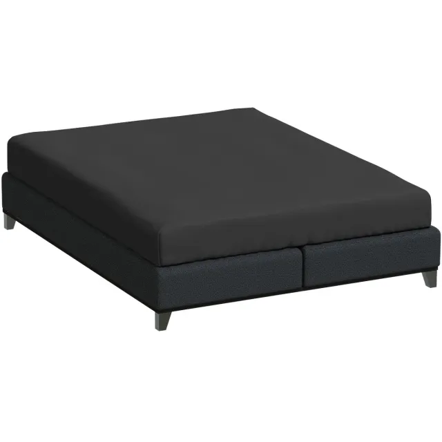 Bella Donna Hoeslaken Jersey Twijfelaar antraciet-0213 120/200-130/220