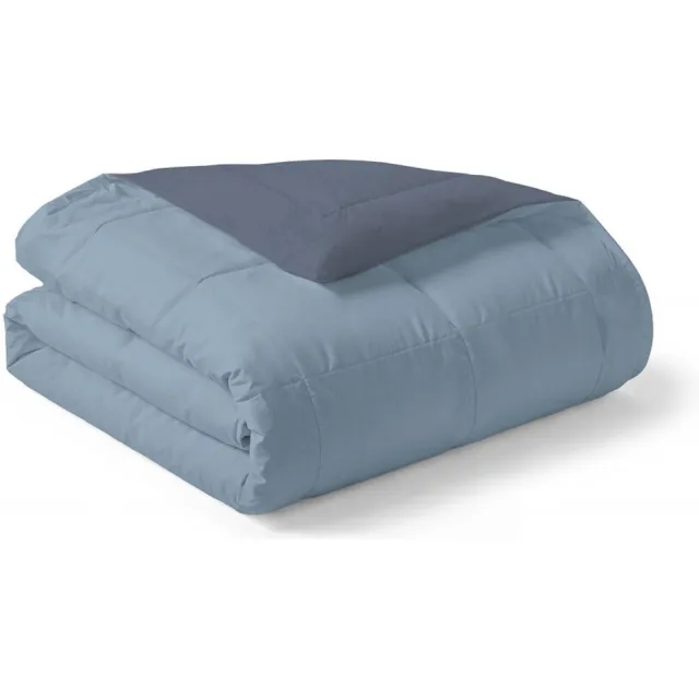 BYRKLUND Dekbed zonder overtrek Wash & Rest - 240x200 - 100% Polyester - Blauw