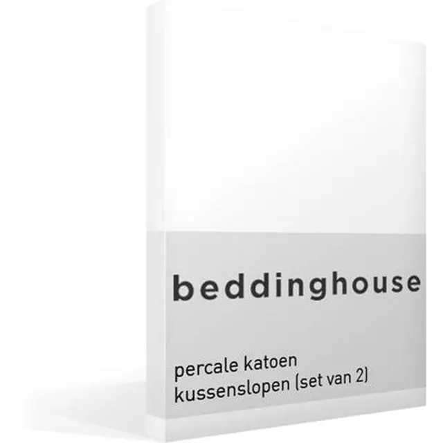 Beddinghouse Kussensloop - Wit - 60x70 (set a 2)