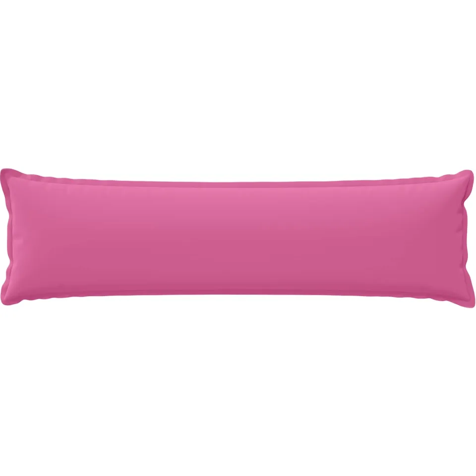 vidaXL Kussensloop HOUTEN Roze 40 x 145 cm Polyester