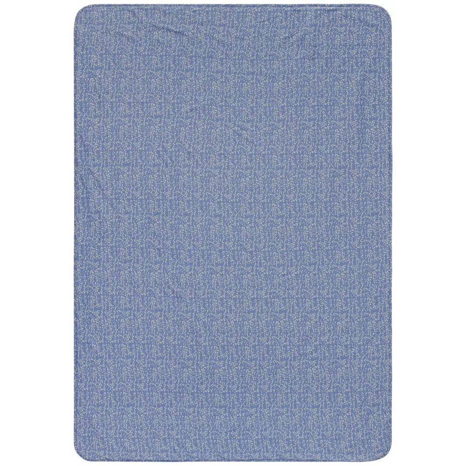 Noppies Teddy Fancy Dot ledikantdeken blauw, foto 2