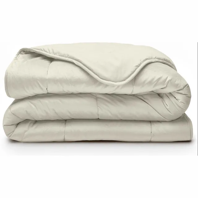 Sleeptime 2 in 1 Velvet Dekbed zonder Overtrek Dekbed - 140 x 200 - Creme