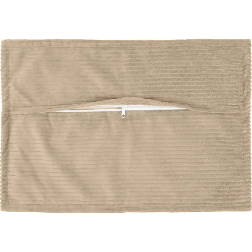 vidaXL Kussensloop 6 st HOUTEN Taupe 50 x 75 cm corduroy, foto 4
