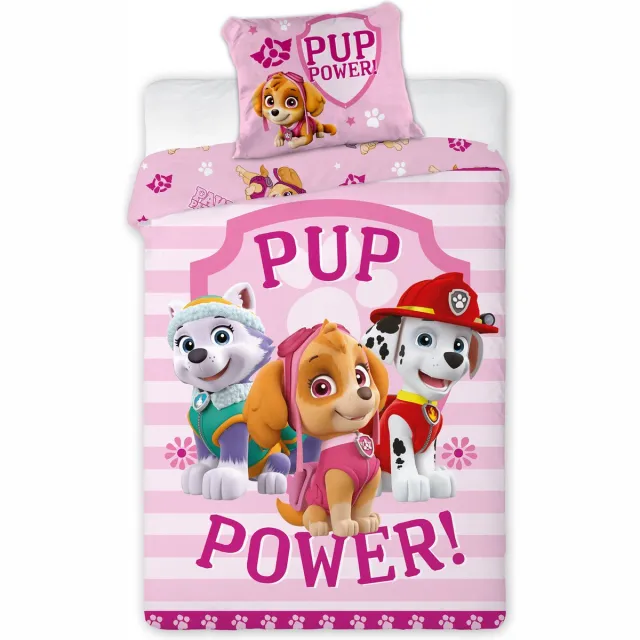 PAW Patrol Dekbedovertrek 140x200cm Katoen GroteKussensloop 70x90cm Blauw