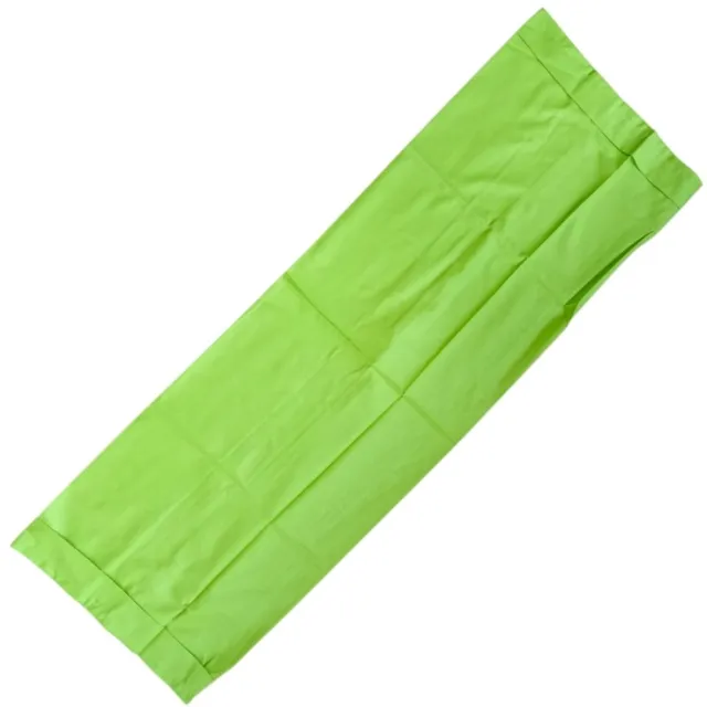 guling.nl Gulings - Licht Groene Katoen Hoes / Overtrek – Large ~95 cm – Wasbaar – met strik sluiting - Let op: ALLEEN een overtrek – guling zelf zit niet inbegrepen. – ook geschikt voor andere rolkussens van ca. 80-100 cm – Merk:guling.nl