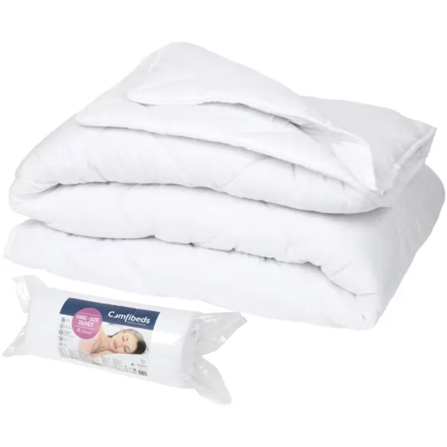Comfibeds dekbed 240 x 220 cm - Anti-allergisch Wit