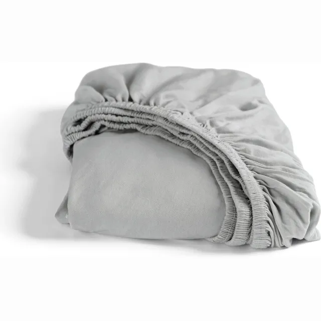 Cinderella hoeslaken jersey 180X220 & 200/200 (94)light grey (tot 25cm)