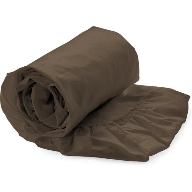 Heckettlane HnL Living - Hoeslaken - Katoen Perkal - 90 x 210 cm - Bruin
