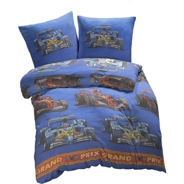 Kids Trend Dekbedovertrek Super Speed - 140x200 cm - Blauw