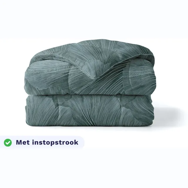 Zelesta Pure Design Katoen Dekbed - Botanical Green 140x200cm