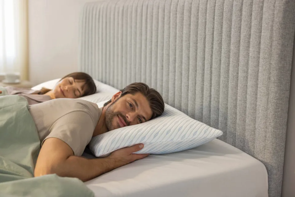 TEMPUR Prima SmartCool hoofdkussen medium wit, foto 4