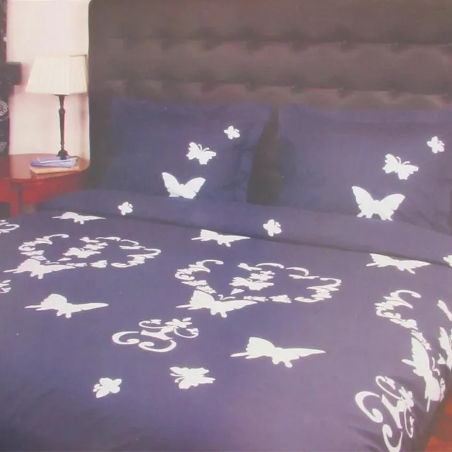 Refined Sandy Dekbedovertrek - Litsjumeaux - 240x200/220 cm - Navy