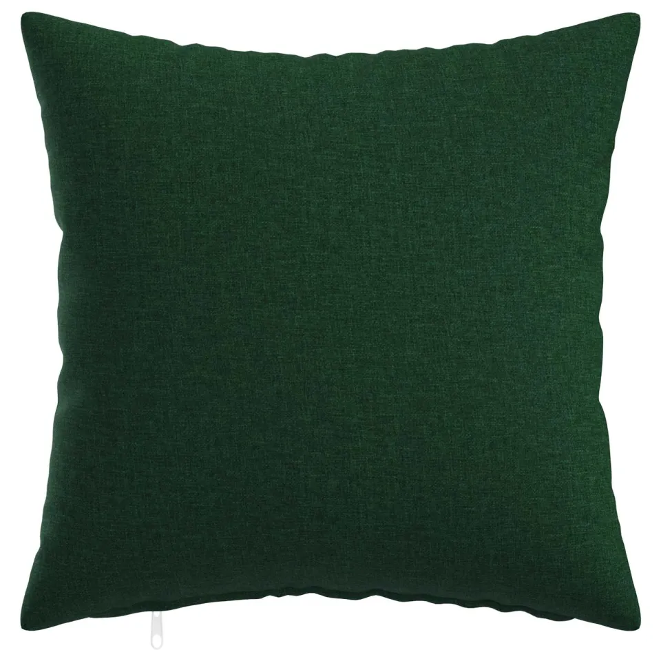 vidaXL Kussensloop 6 st HEERLEN Donkergroen 45 x 45 cm Stof