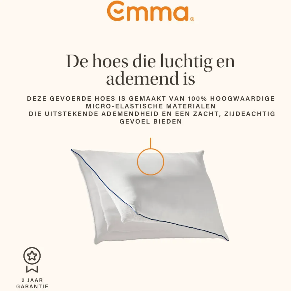Emma Original Cooling Adapt hoofdkussen wit, foto 5