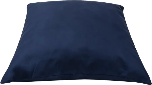 Mammoet Hoofdkussen Ease 60 x 70 cm - 100% polyester - microfiber vulling - hypoallergeen - vlamvertragend - blauw
