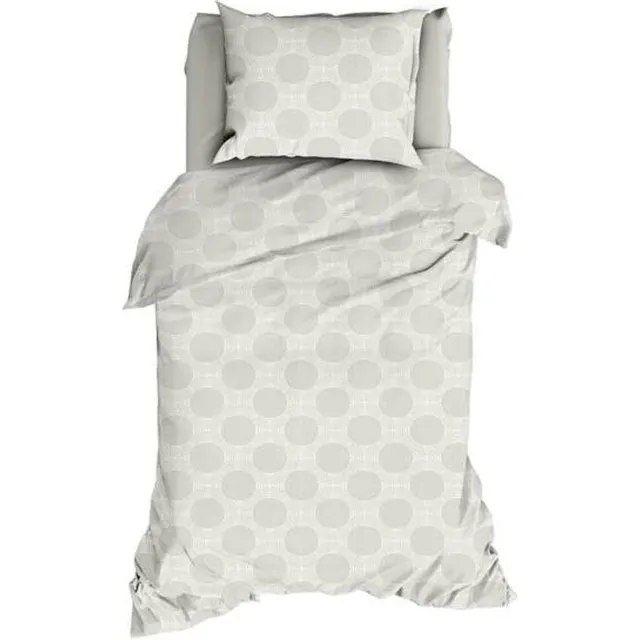 Satin D Or Satin d'Or Rivolta Dekbedovertrek - Eenpersoons - 140x200/220 cm - Snow White