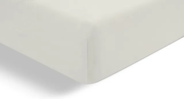 Cinderella Hoeslaken - Geschikt voor Boxspring - Jersey - 180x210/220 cm - tot 25 cm - Ivoor