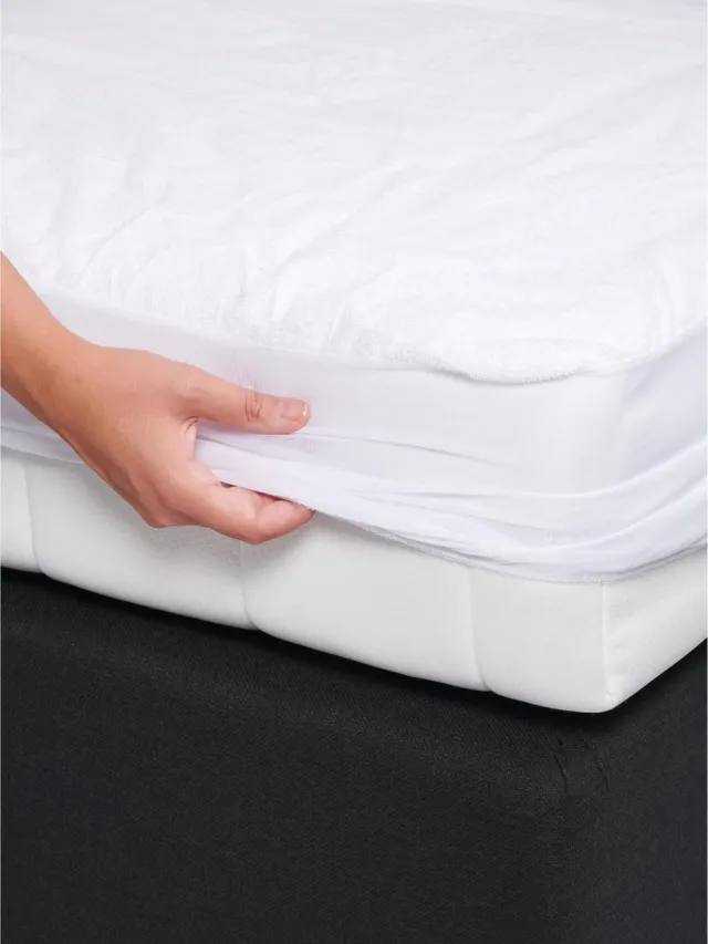 Essenza Waterproof 90C Hoeslaken Wit - 180x200 cm