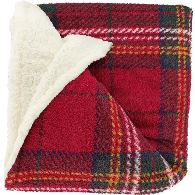 Unique Living Plaid Eloise - 130x160cm - Rood