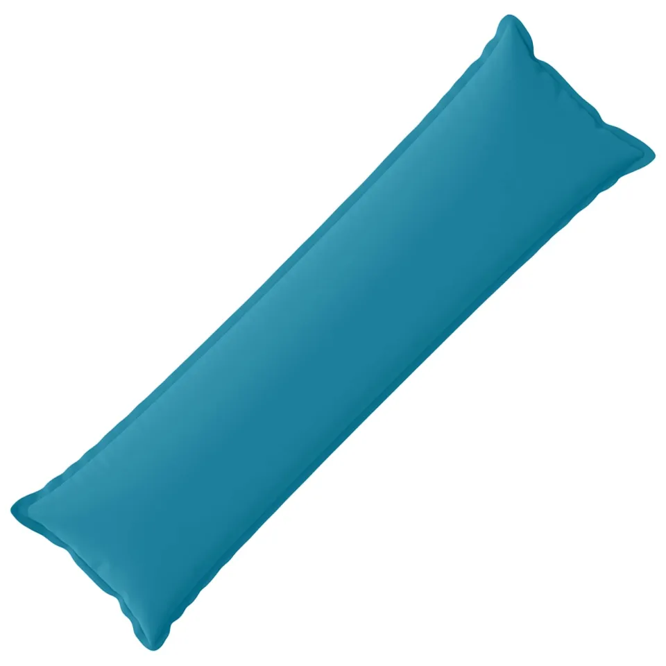 vidaXL Kussensloop HOUTEN Lichtblauw 40 x 145 cm Polyester