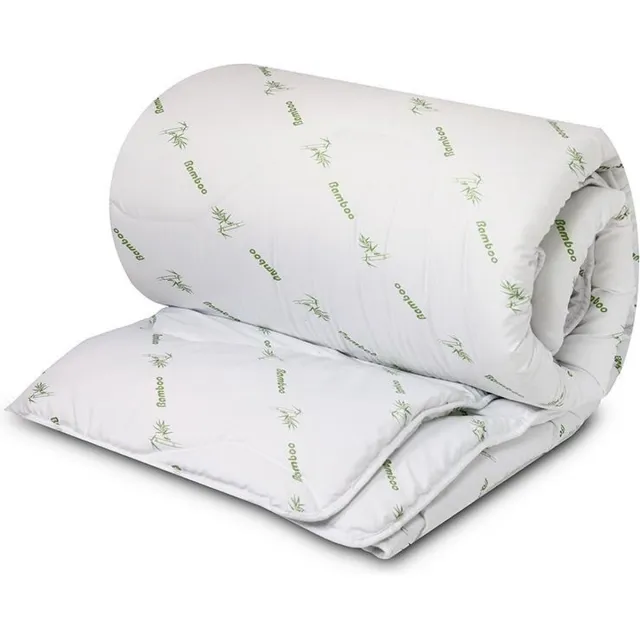 Bamboo Zomer Dekbed - Bamboo Vezels - Maat: 240 X 200 - Anti-allergisch | Anti-huisstofmijt | Soepel | Zacht Wit