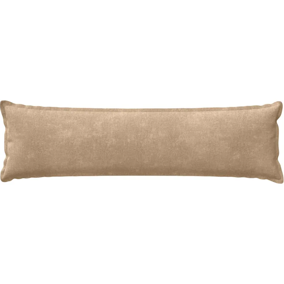 vidaXL Kussensloop 2 st HOUTEN Taupe 40 x 145 cm Chenille Stof