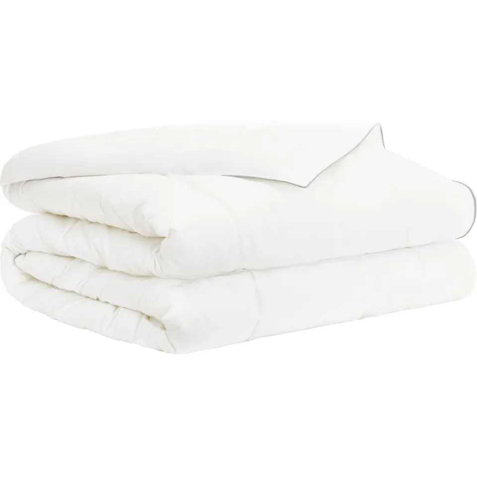 vidaXL Dekbed TRIER 240x260 cm Zomer 140 GSM 100% Australische Wol Wit