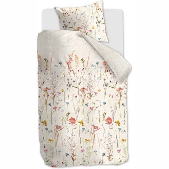 Ariadne At Home dekbedovertrek Flowered - off-white