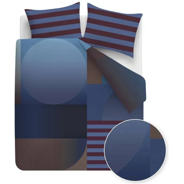 Beddinghouse Dutch Design Electric Avenue lits-jumeaux dekbedovertrek Blauw