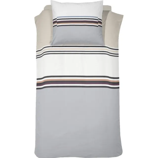 Damai Saltare - Dekbedovertrek - 140 x 200/220 cm - Eenpersoons - Light grey