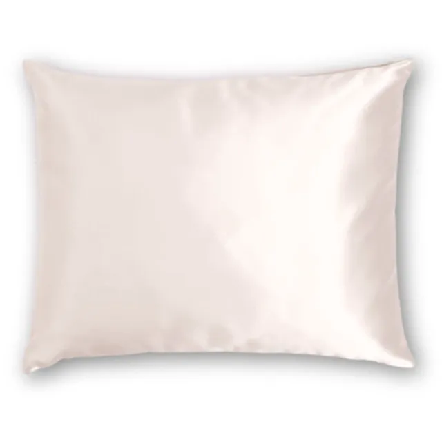 Zijden kussensloop 45x65cm Ivoor Hotelsluiting 19 Momme - Kussensloop set - Luxe Silk Kussensloop 100% moerbei zijde - Zijde kussensloop - Silk Heaven - 45x65cm (voor ergonomische kussens 60x40cm) / Hotelsluiting