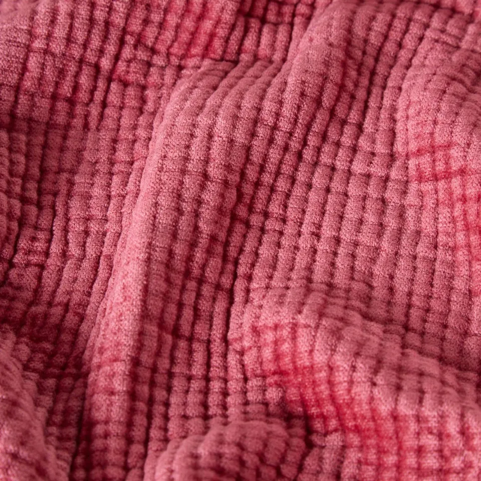 NOUS Living viscose plaid Jidde 120x150 cm roze, foto 5