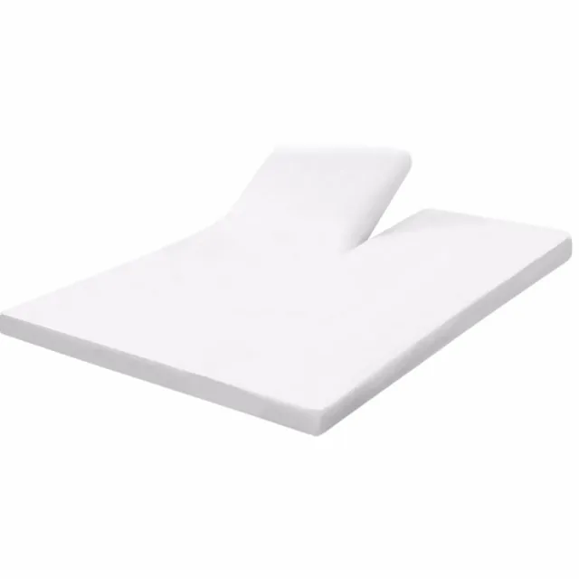 Boomba Bamboo Bamboe Splittopper hoeslaken Coco White wit 180x200/210/220 cm – Topdekmatras hoeslaken, zacht, ademend & hypoallergeen | Boomba Bamboo®