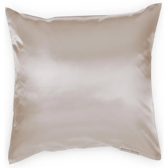 Beauty Pillow Satijnen Kussensloop - 80x80 cm - Duitse afmeting - Sandy Beach