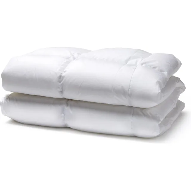 White Cloudz Donzen dekbed Kaprun - 90% ganzendons - 260 x 240 - Voor-/najaar wit