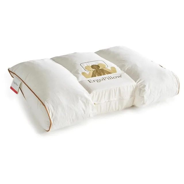 Sleepy Ergopillow Soft hoofdkussen - 65x47- 12cm dik BI-OME® hoes - OEKO-TEX® Standard 100 Wit