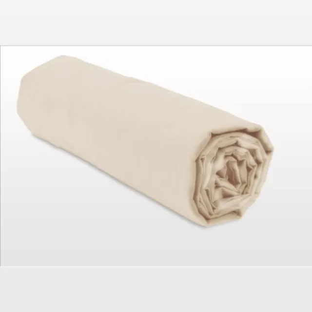 LOVELY HOME 160x200 – Laken met boord – 30 cm – Crème
