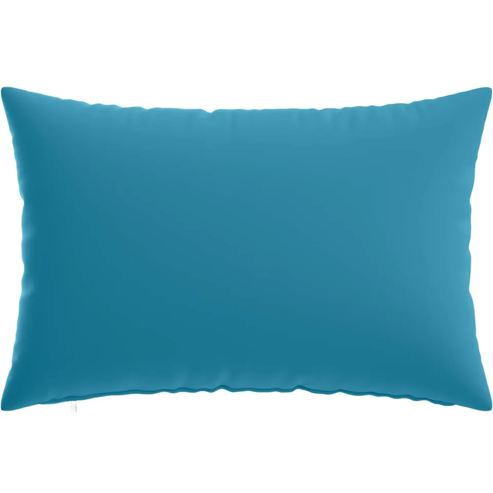 vidaXL Kussensloop 2 st HEERLEN Lichtblauw 30 x 50 cm Polyester