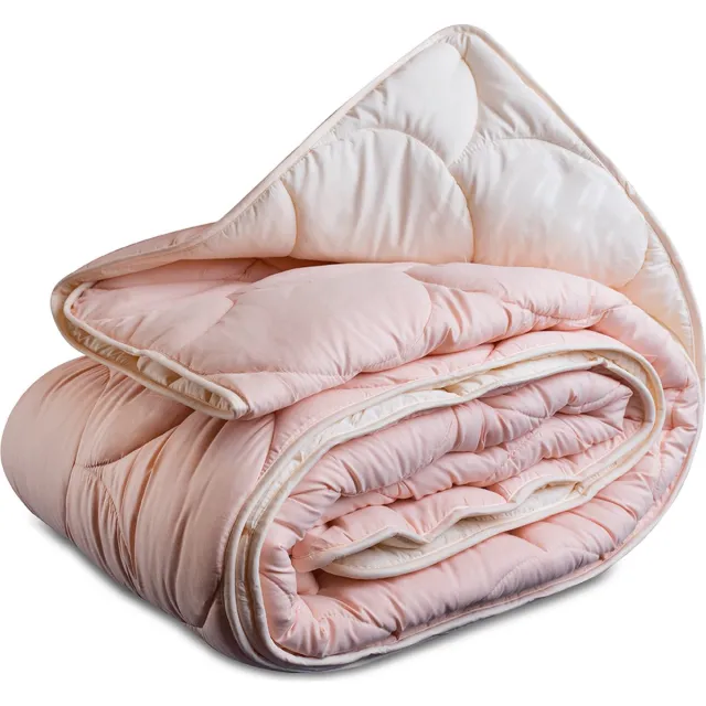 Zydante Microvezel Dekbed Easy Crème/pink - 200x200 cm