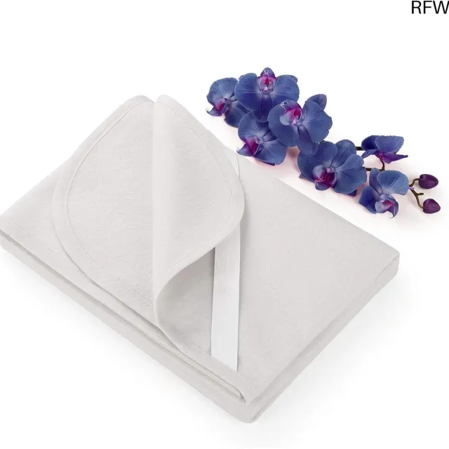 RFWR Ademende Molton Matrashoes 70x140 cm - 100% Katoen - Oeko-Tex Gecertificeerd - Optimale Bescherming voor Je Matras