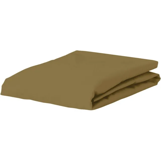 Essenza The Perfect Organic Jersey Hoeslaken Olive - 90-100 x 200-220 cm